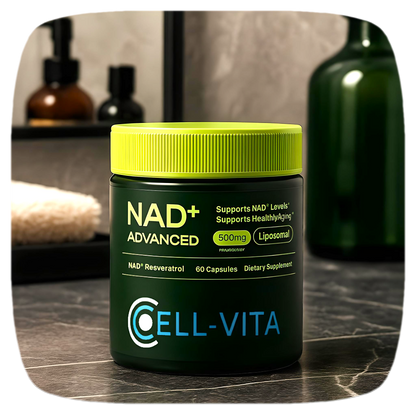 Cell-Vita NAD+ Advanced -  Life Supplement  - 60 Capsules