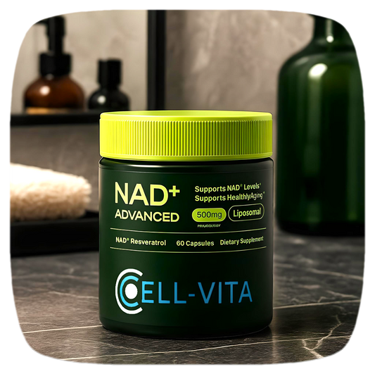 Cell-Vita NAD+ Advanced -  Life Supplement  - 60 Capsules