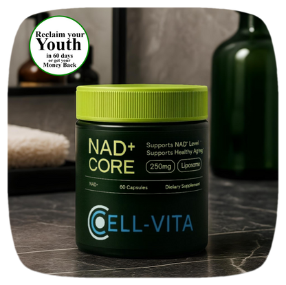Cell-Vita NAD+ Core -  Life Supplement  - 60 Capsules