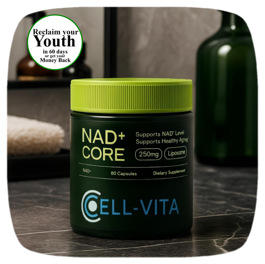 Cell-Vita NAD+ Core -  Life Supplement  - 60 Capsules