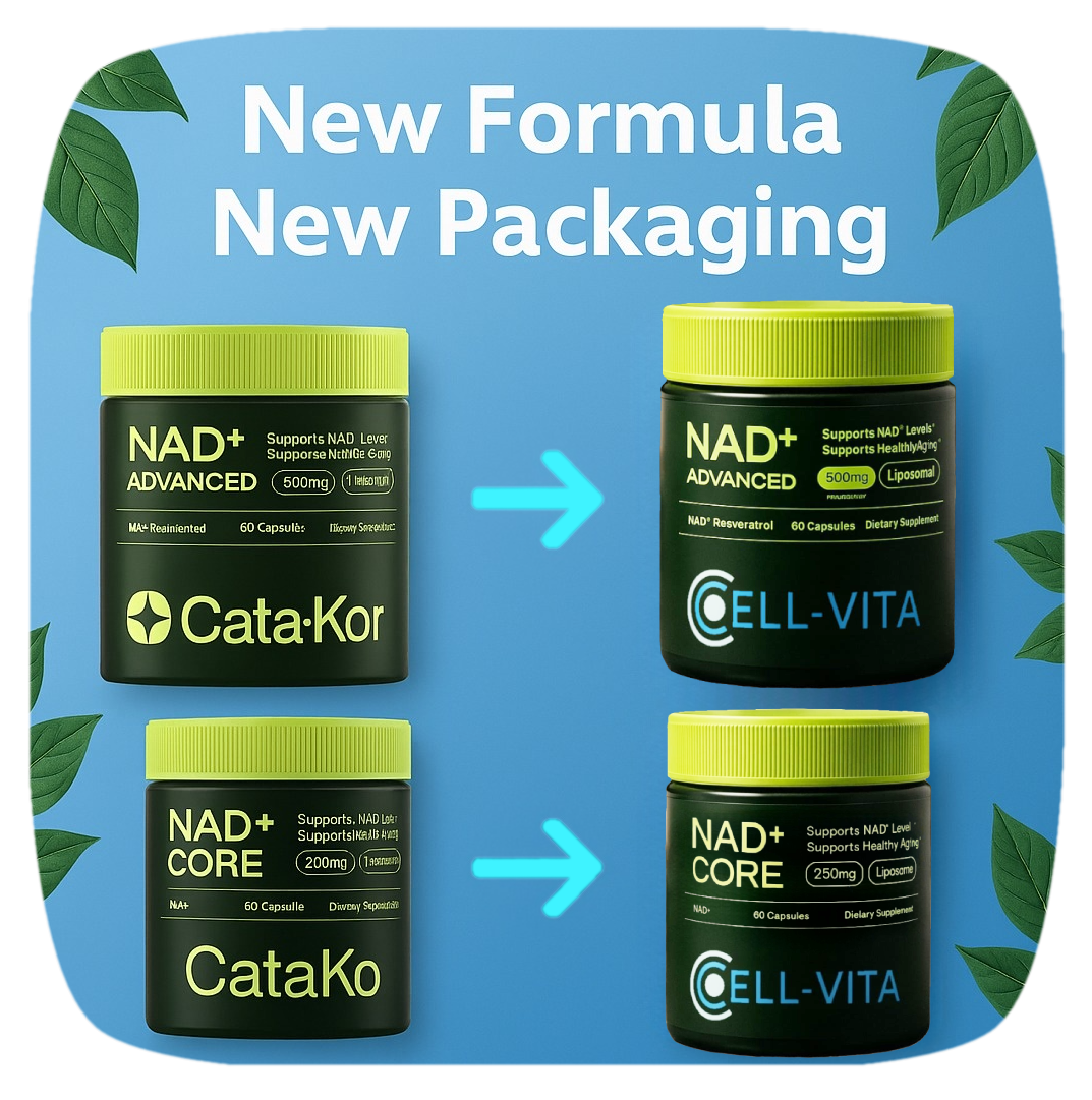 Cell-Vita NAD+ Advanced -  Life Supplement  - 60 Capsules
