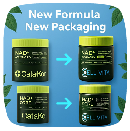 Cell-Vita NAD+ Advanced -  Life Supplement  - 60 Capsules